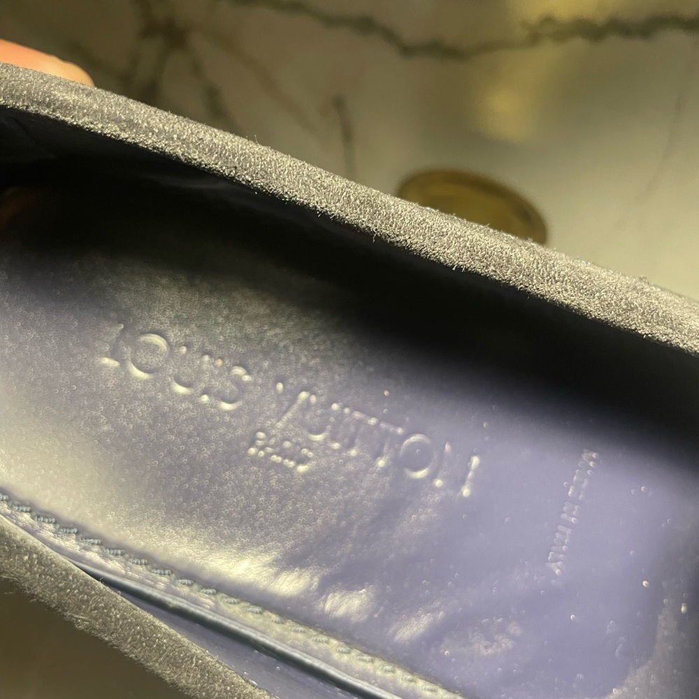Louis Viutton hockenheim navy Bl sz usa 8.5 - Picture 14 of 16
